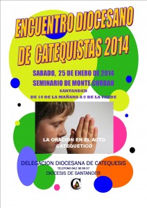 Cartel Encuentro Catequistas 2014