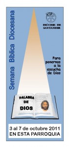 Cartel Semana Biblica Santander