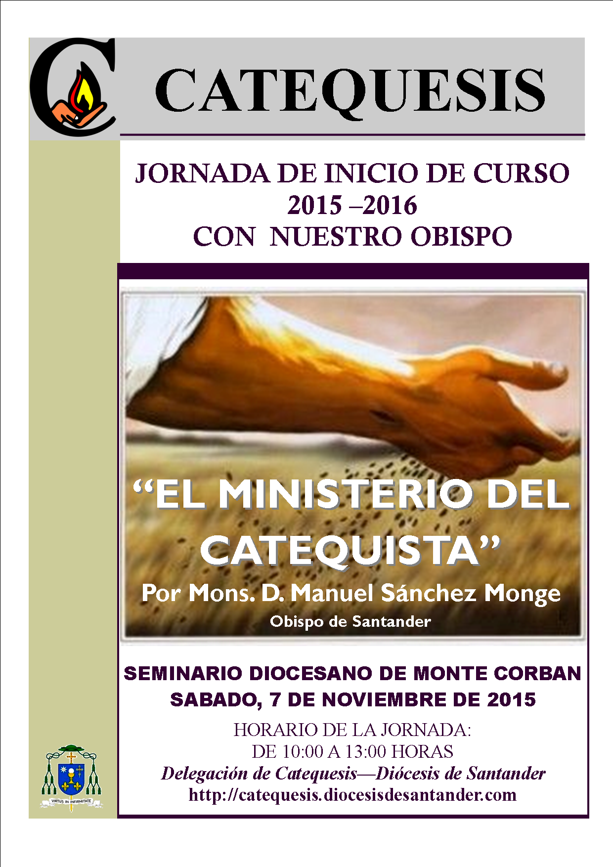 Cartel Jornada Catequistas con el Obispo_07-11-15